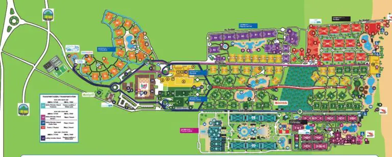 Bahia Principe Grand Punta Cana complex resort map