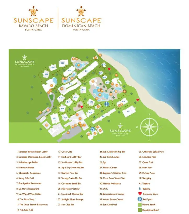 Impressive Premium Resort Punta Cana resort map