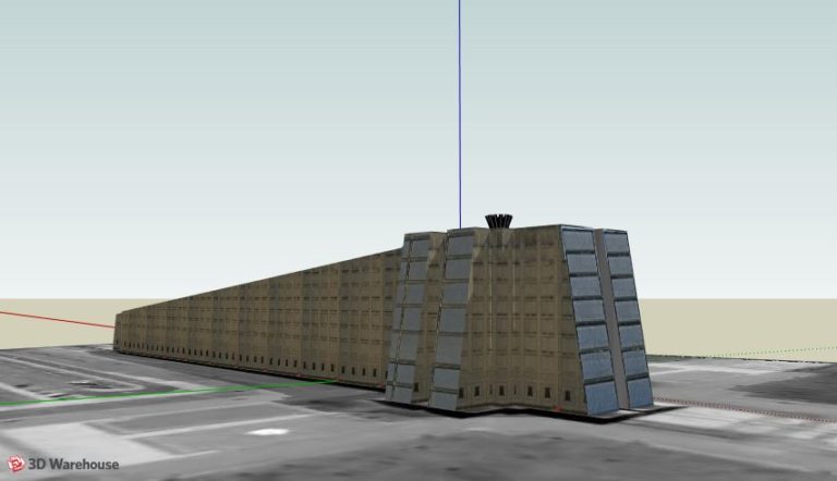El Faro a Colón of Santo Domingo 3D Model