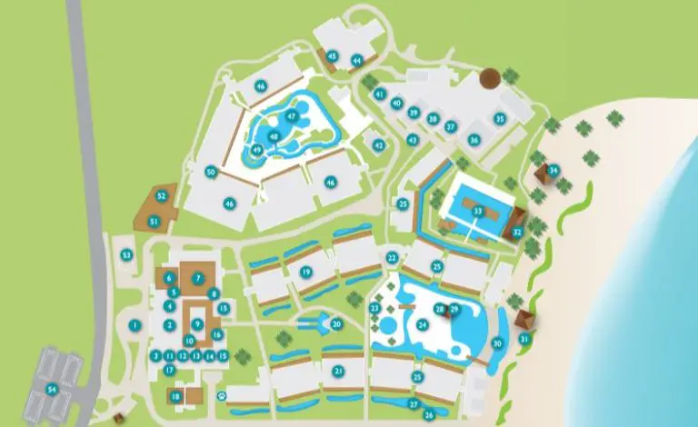 Now Onyx Punta Cana resort map​