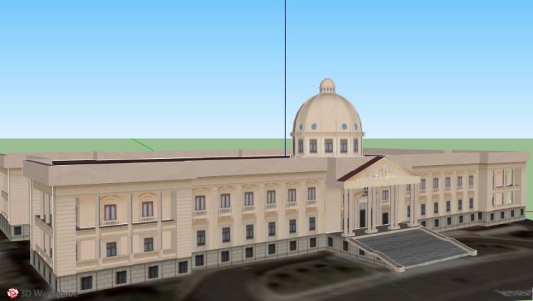 National Palace of the Dominican Republic 3D Model