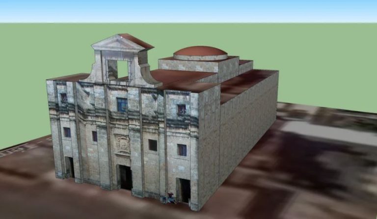 Dominican National Pantheon 3D Model