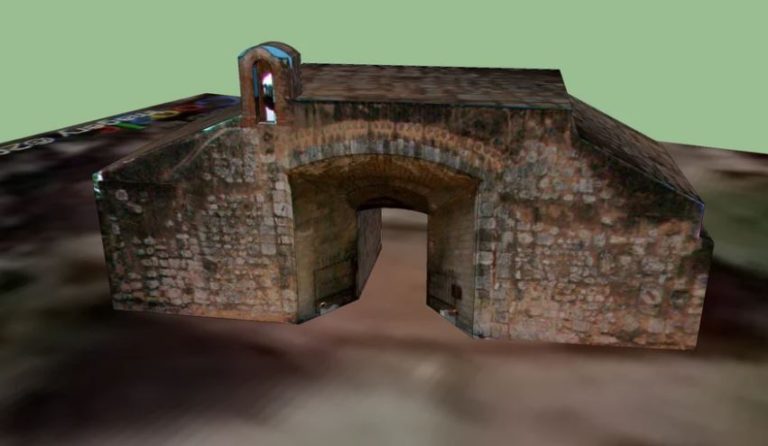 Puerta del Conde of Santo Domingo 3D Model