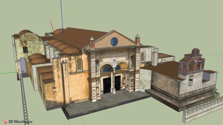 Santo Domingo Cathedral 3D Model