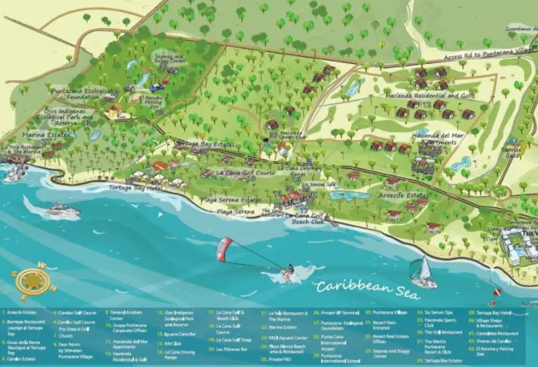 Punta Cana Resort & Club resort map
